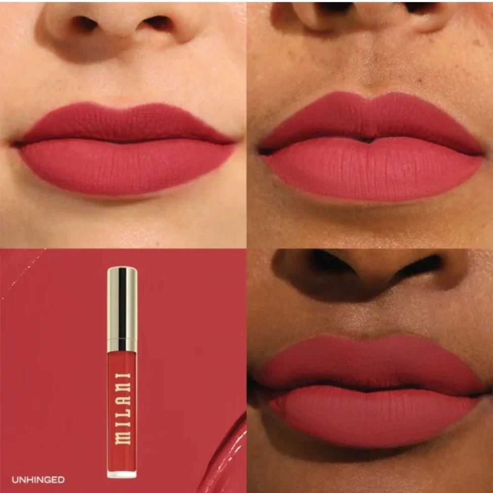 Milani Stay Put Liquid Lip Matte Longwear Lipstick 0.10 oz 170 Unhinged Berry